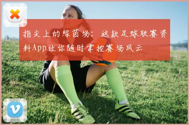 指尖上的绿茵场：这款足球联赛资料App让你随时掌控赛场风云